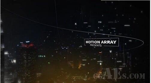 E046 华丽新意介绍揭幕模板-MOTIONARRAY – PARALLAX TAG CLOUD SLIDESHOW