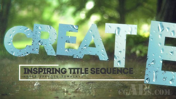 E185 大字版式视频宣传展示AE模板-VIDEOHIVE INSPIRING