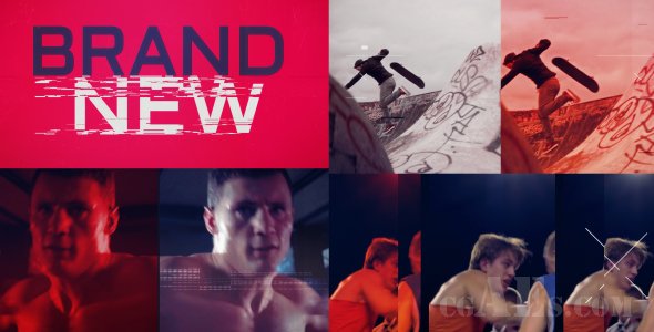 E200 体育运动片头AE模板-VIDEOHIVE DYNAMIC SPORT PROMO