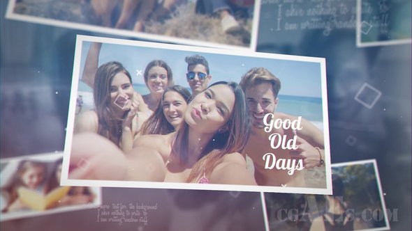 E379 生活记录视频包装AE模板-VIDEOHIVE GOOD OLD DAYS 21753519