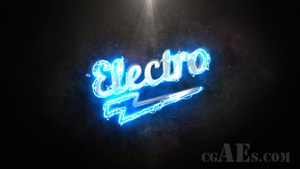 E478 AE模板 能量光电演绎LOGO标识-ELECTRO LIGHT LOGO 21846203