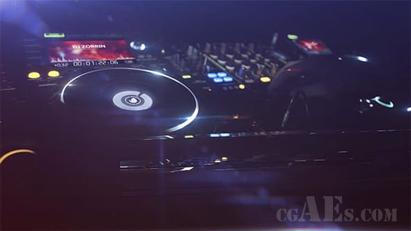 E606 DJ夜店LOGO包装 AE模板-VH DJ // NIGHT CLUB LOGOS
