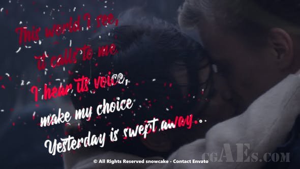 流动体的字幕或歌词模板-VIDEOHIVE – LYRICS TEMPLATE LIQUID STYLE – 24935703