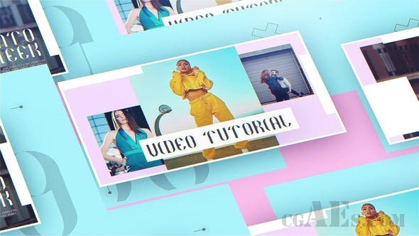 时尚视频展示AE模板-VIDEOHIVE – SLIK FASHION – 25088020