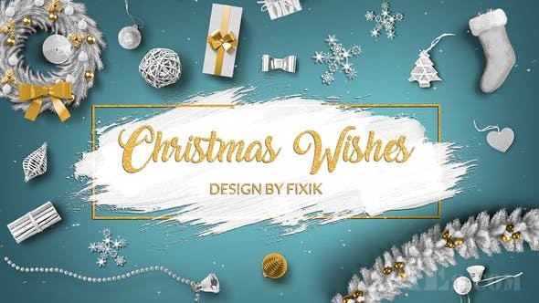 圣诞节祝福视频包装AE模板-VIDEOHIVE – CHRISTMAS WISHES | AFTER EFFECTS TEMPLATE – 22980644