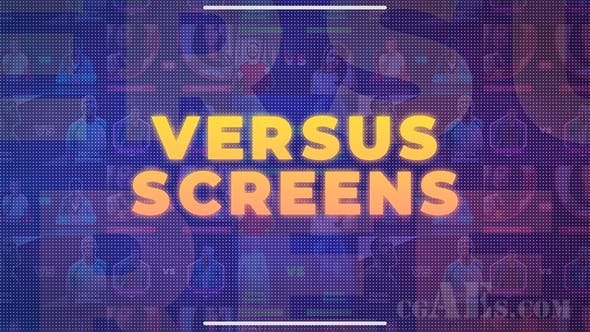 对立对抗的视频包装AE模板-VIDEOHIVE VERSUS SCREENS 25092443