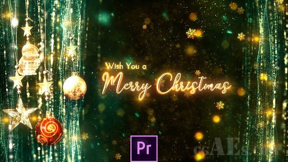 漂亮的粒子圣诞节快乐包装AE模板-VIDEOHIVE – CHRISTMAS V2 – PREMIERE PRO – 25143036