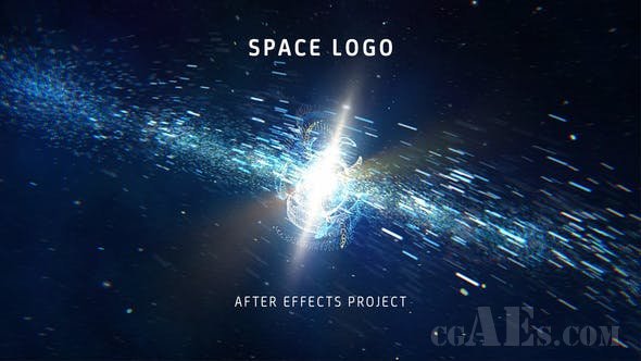 外太空演绎LOGO标识AE模板-VIDEOHIVE – SPACE LOGO – 25144169