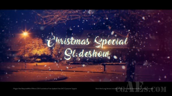 圣诞特别幻灯片视频包装-VIDEOHIVE CHRISTMAS SPECIAL SLIDESHOW 21036029