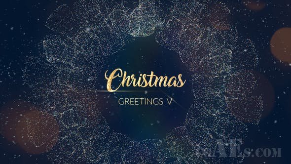圣诞问候AE模板-VIDEOHIVE – CHRISTMAS GREETINGS V | AFTER EFFECTS TEMPLATE – 24935145