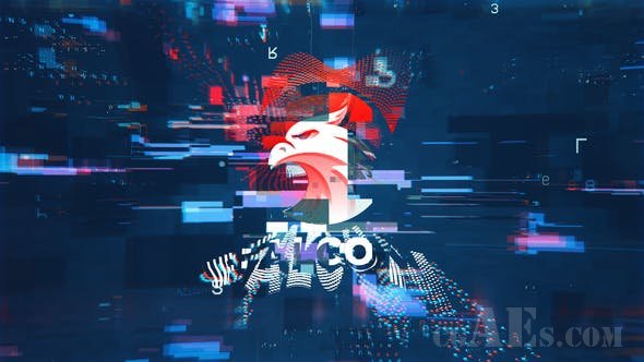 像素化LOGO标识包装AE模板-VIDEOHIVE PIXELIZATION LOGO 25083297