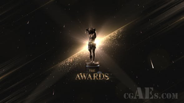 获奖颁奖片头包装AE模板-VIDEOHIVE – THE AWARDS – 22952561