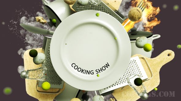 烹饪包装AE模板-VIDEOHIVE – COOKING SHOW – 25195310