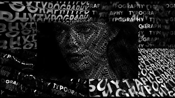 字幕组合人物包装AE模板-VIDEOHIVE – TYPOGRAPHY PATTERNS V2 – 25271978