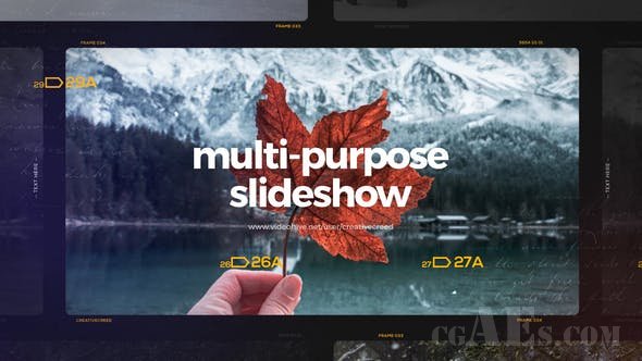 多功能幻灯片视频展示AE模板-VIDEOHIVE MULTIPURPOSE SLIDESHOW 25266688