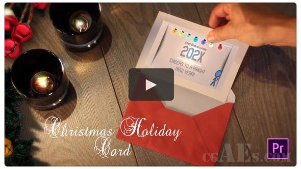 圣诞视频贺卡包装-VIDEOHIVE – CHRISTMAS HOLIDAY CARD! – 25261924