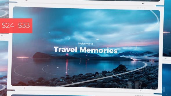 旅行相片包装AE模板-VIDEOHIVE – TRAVEL MEMORIES – 20160841