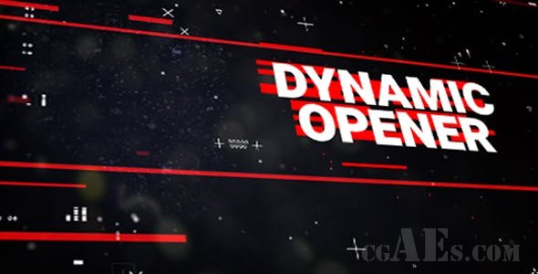 视频包装AE模板-VIDEOHIVE DYNAMIC OPENER 20153359