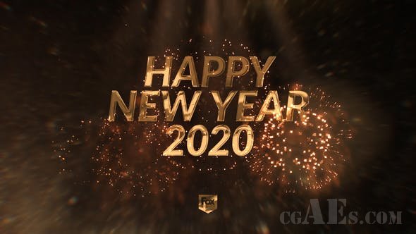 新年倒计时片头AE模板-VIDEOHIVE – NEW YEAR’S EVE ELEGANT COUNTDOWN 25159022