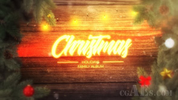 圣诞节片头包装AE模板-VIDEOHIVE – MAGIC CHRISTMAS SLIDESHOW – 25335525
