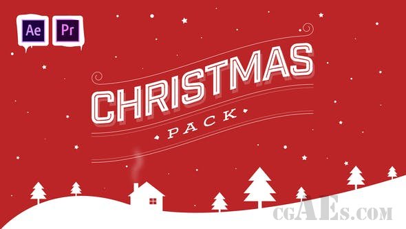 圣诞节片头工具包-VIDEOHIVE – CHRISTMAS PACK | AFTER EFFECTS AND PREMIERE PRO – 25322578