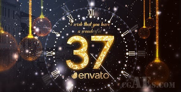 新年倒计时包装AE模板-VIDEOHIVE – NEW YEAR COUNTDOWN – 19174057