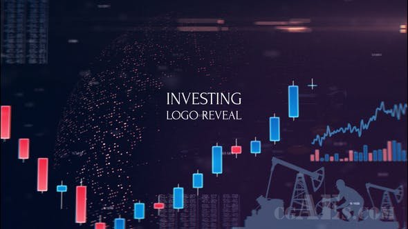 金融银行投资等LOGO展示AE模板-VIDEOHIVE INVESTING LOGO REVEAL 25103039