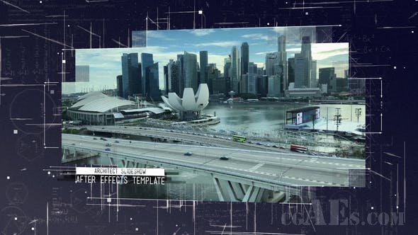 建筑幻灯片展示AE模板-VIDEOHIVE – ARCHITECT SLIDESHOW – 23387487