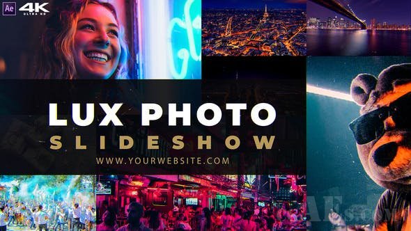 视频幻灯片展示AE模板-VIDEOHIVE – LUX PHOTO & VIDEO SLIDESHOW 4K V2 – 12941163