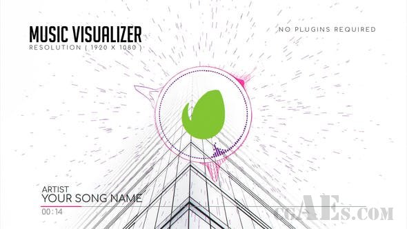 音乐可视化器-VIDEOHIVE – MUSIC VISUALIZER – 25437320