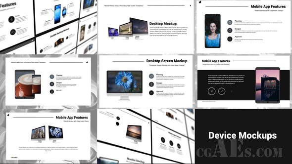 产品介绍AE模板-VIDEOHIVE – CLEAN ANIMATED DEVICE MOCKUPS – 25459445