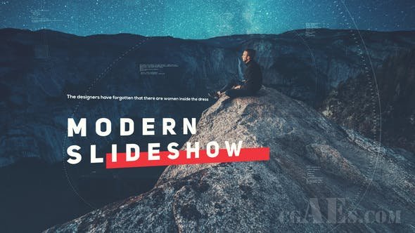 视频展示AE模板-VIDEOHIVE – MODERN SLIDESHOW – 22969963