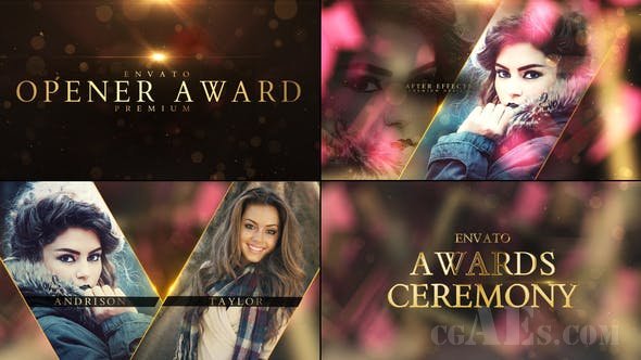 大奖节目片头包装AE模板-VIDEOHIVE AWARDS SHOW PACKAGING 24276482