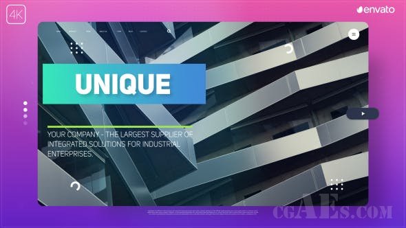 多彩世界视频展示AE模板-VIDEOHIVE – COLORFUL PROMO – 19583410