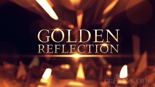 金色视频展示AE模板-VIDEOHIVE – GOLDEN REFLECTION – 15259416