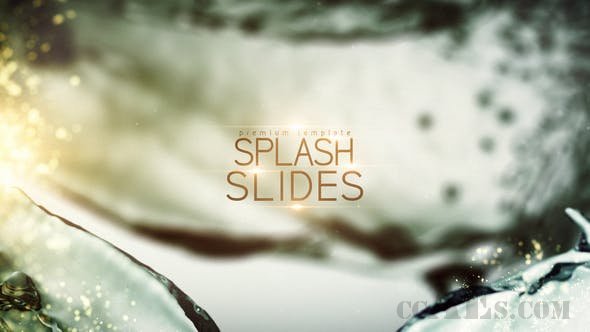 视频展示包装AE模板-VIDEOHIVE – SPLASH SLIDES – 21824579