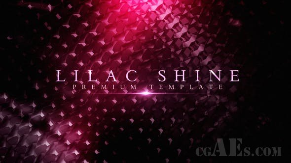 魔幻时尚视频展示AE模板-VIDEOHIVE – LILAC SHINE – 25151668