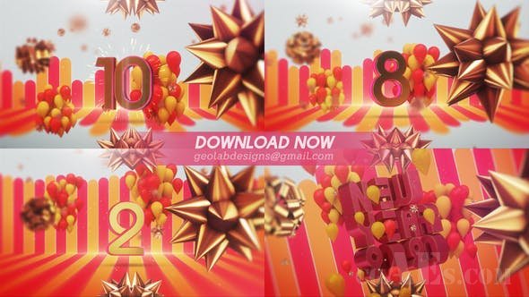 新年倒计时AE包装模板-VIDEOHIVE – NEW YEAR 2020 COUNTDOWN L NEW YEAR CELEBRATION TEMPLATE – 25356232