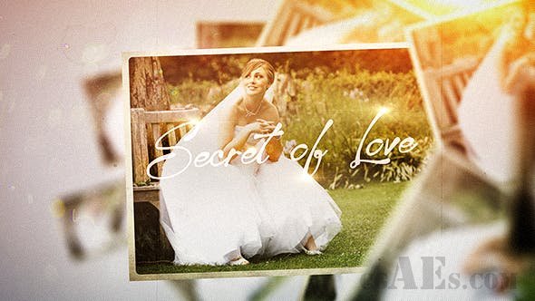 爱情视频相册展示AE模板-VIDEOHIVE – SECRET OF LOVE – 20328932