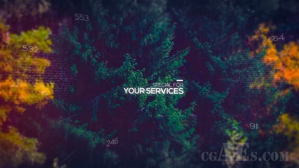 时髦视差幻灯片展示PR模板-VIDEOHIVE – TRENDY PARALLAX SLIDES – 24635399