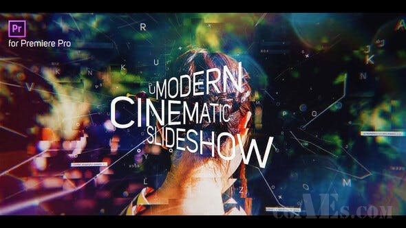 现代电影幻灯片展示AE模板-VIDEOHIVE – MODERN CINEMATIC SLIDESHOW FOR PREMIERE PRO – 25511977