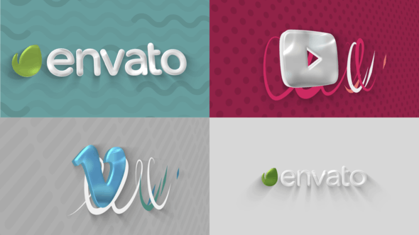 时尚LOGO展示AE模板-VIDEOHIVE – STYLISH LOGO STING – 25544670