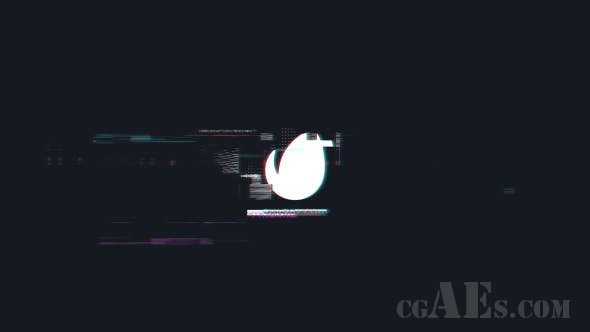 干扰LOGO展示AE模板-VIDEOHIVE – GLITCH LOGO – 19760842