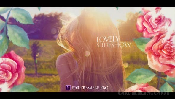 爱的幻灯片展示PR模板-VIDEOHIVE – LOVELY SLIDESHOW FOR PREMIERE PRO – 25550034