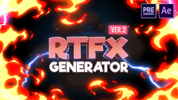 1000个FX特效元素包-RTFX GENERATOR [1000 FX ELEMENTS] V.2.0 (17 OCTOBER 2019) – PROJECT & SCRIPT FOR AFTER EFFECTS (VIDEOHIVE)