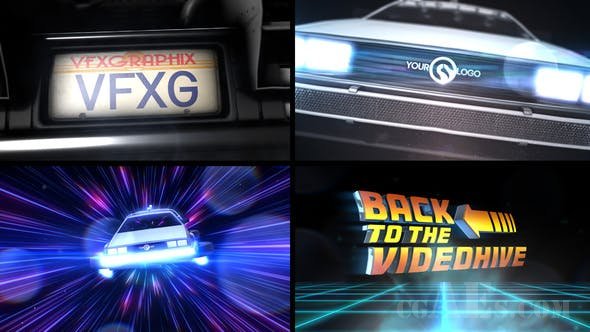 LOGO包装AE模板-VIDEOHIVE – LOGO FROM THE PAST – 24780009