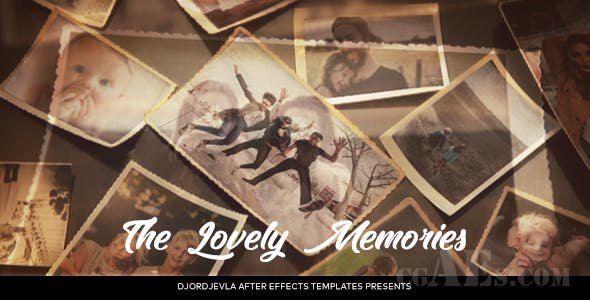 相册AE模板-VIDEOHIVE – LOVELY MEMORIES – 21257090