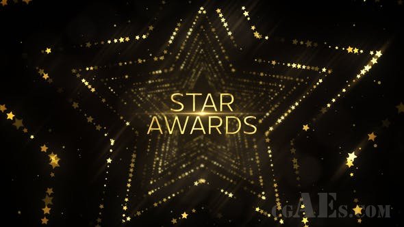 明星奖片头包装AE模板-VIDEOHIVE – STAR AWARDS OPENER – 25563827