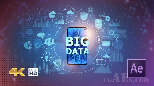 手机上的大数据-VIDEOHIVE – BIG DATA ON MOBILE PHONE – 25060830