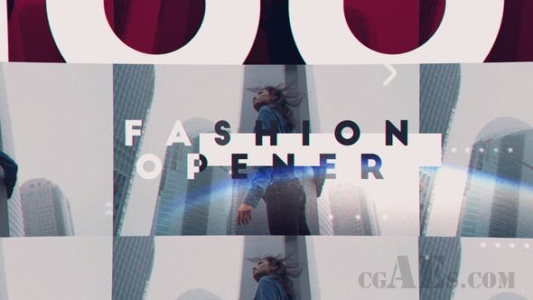 鱼眼效果视频展示AE模板-VIDEOHIVE – FASHION OPENER – 23046356